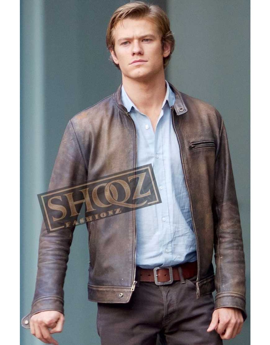 Macgyver Lucas Till Leather Jacket